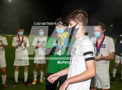 Thumbnail 2 in Pine Lake Preparatory vs. Franklin Academy (3 of 3 - NCHSAA 1A Final - Team Photos, Pre-Game, Post-Game, and Awards) photogallery.