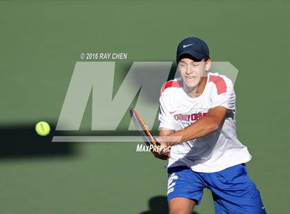 Thumbnail 2 in CHSAA 5A Tennis Championships photogallery.