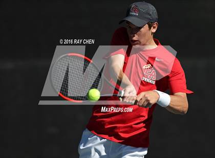 Thumbnail 2 in CHSAA 5A Tennis Championships photogallery.