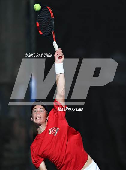 Thumbnail 2 in CHSAA 5A Tennis Championships photogallery.