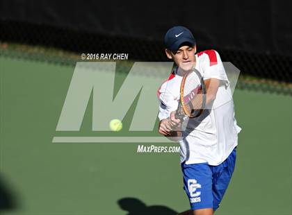 Thumbnail 3 in CHSAA 5A Tennis Championships photogallery.