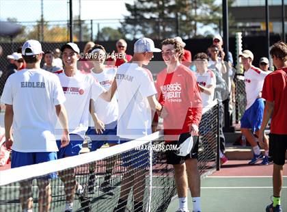 Thumbnail 1 in CHSAA 5A Tennis Championships photogallery.