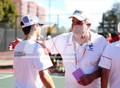 Thumbnail 2 in CHSAA 5A Tennis Championships photogallery.