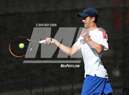 Thumbnail 2 in CHSAA 5A Tennis Championships photogallery.