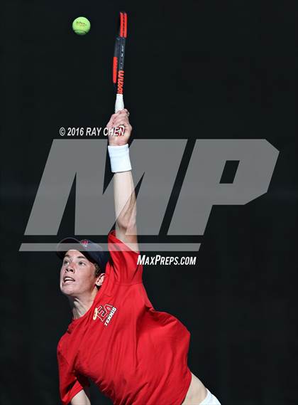 Thumbnail 3 in CHSAA 5A Tennis Championships photogallery.