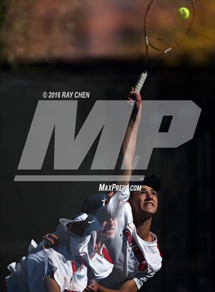 Thumbnail 1 in CHSAA 5A Tennis Championships photogallery.