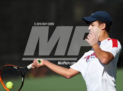 Thumbnail 2 in CHSAA 5A Tennis Championships photogallery.