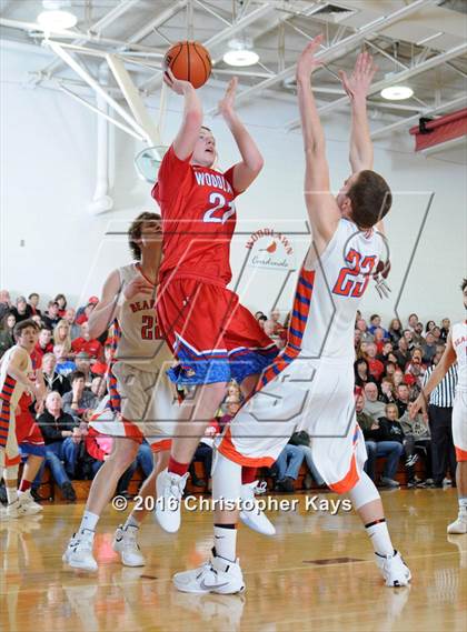 Thumbnail 1 in Woodlawn vs Christopher (Sesser-Valier Holiday Tournament) photogallery.