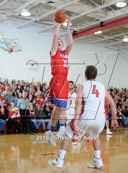 Thumbnail 1 in Woodlawn vs Christopher (Sesser-Valier Holiday Tournament) photogallery.