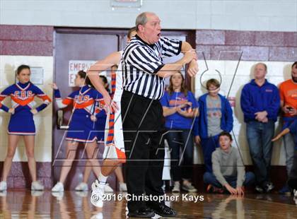 Thumbnail 1 in Woodlawn vs Christopher (Sesser-Valier Holiday Tournament) photogallery.