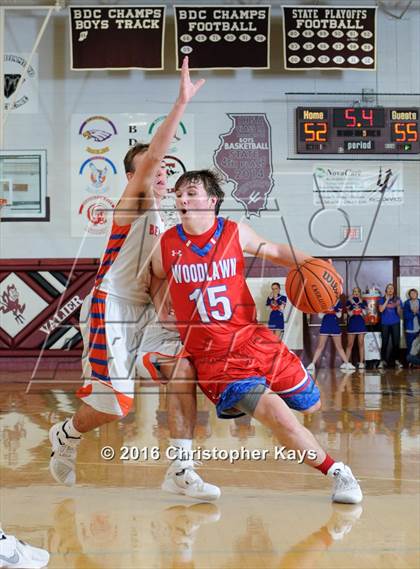 Thumbnail 2 in Woodlawn vs Christopher (Sesser-Valier Holiday Tournament) photogallery.