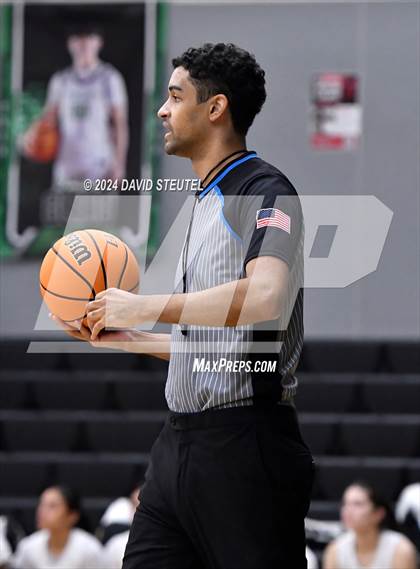 Thumbnail 1 in Centennial vs. Clovis West (St. Mary's MLK Showcase) photogallery.