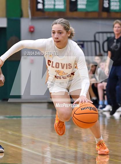 Thumbnail 1 in Centennial vs. Clovis West (St. Mary's MLK Showcase) photogallery.