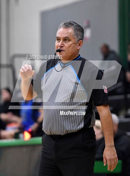 Thumbnail 1 in Centennial vs. Clovis West (St. Mary's MLK Showcase) photogallery.