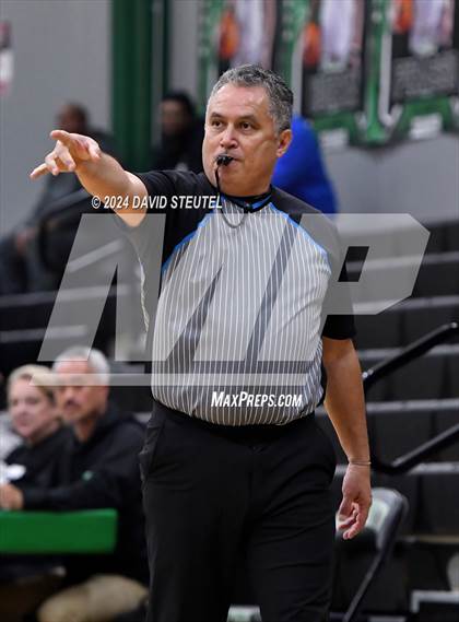 Thumbnail 2 in Centennial vs. Clovis West (St. Mary's MLK Showcase) photogallery.
