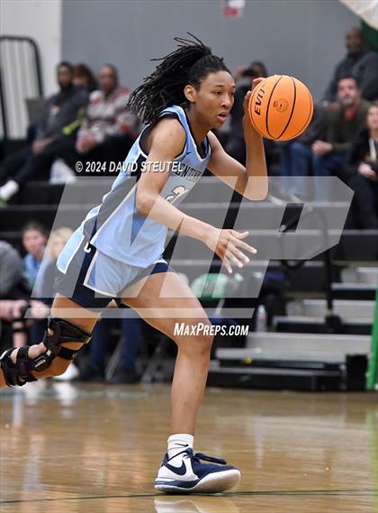 Thumbnail 2 in Centennial vs. Clovis West (St. Mary's MLK Showcase) photogallery.