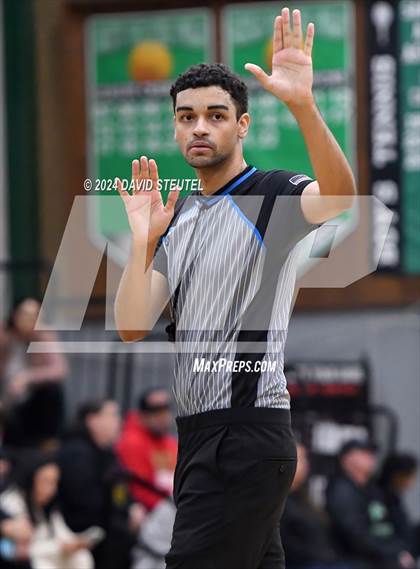 Thumbnail 3 in Centennial vs. Clovis West (St. Mary's MLK Showcase) photogallery.