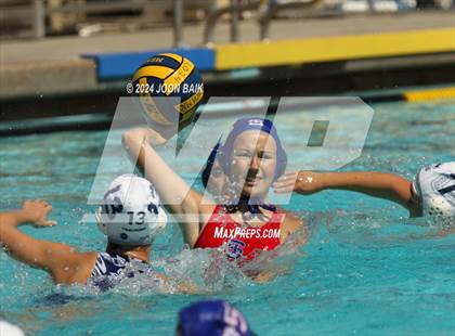 Thumbnail 2 in Carlmont vs St. Ignatius College Preparatory (Amanda MacDonald Tournament) photogallery.