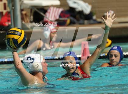 Thumbnail 3 in Carlmont vs St. Ignatius College Preparatory (Amanda MacDonald Tournament) photogallery.