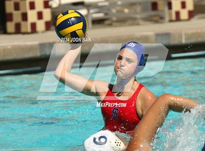 Thumbnail 3 in Carlmont vs St. Ignatius College Preparatory (Amanda MacDonald Tournament) photogallery.