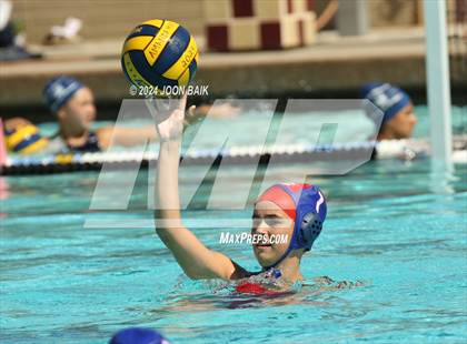 Thumbnail 1 in Carlmont vs St. Ignatius College Preparatory (Amanda MacDonald Tournament) photogallery.