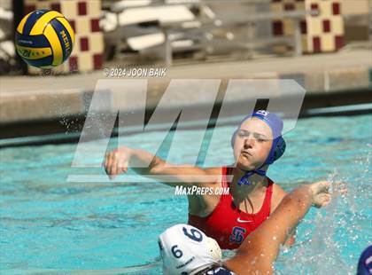 Thumbnail 1 in Carlmont vs St. Ignatius College Preparatory (Amanda MacDonald Tournament) photogallery.
