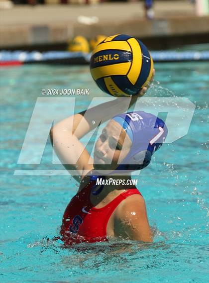 Thumbnail 3 in Carlmont vs St. Ignatius College Preparatory (Amanda MacDonald Tournament) photogallery.