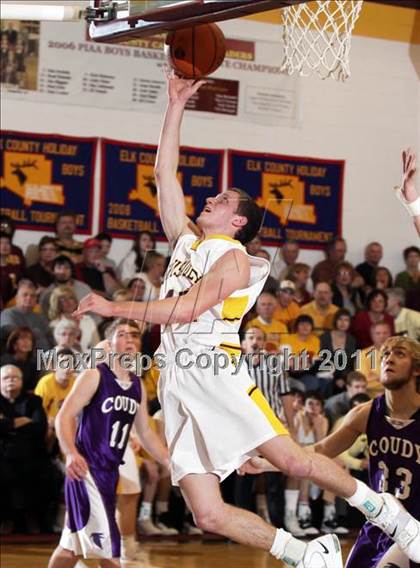 Thumbnail 1 in Coudersport @ Elk County Catholic (District IX A Quarterfinal) photogallery.