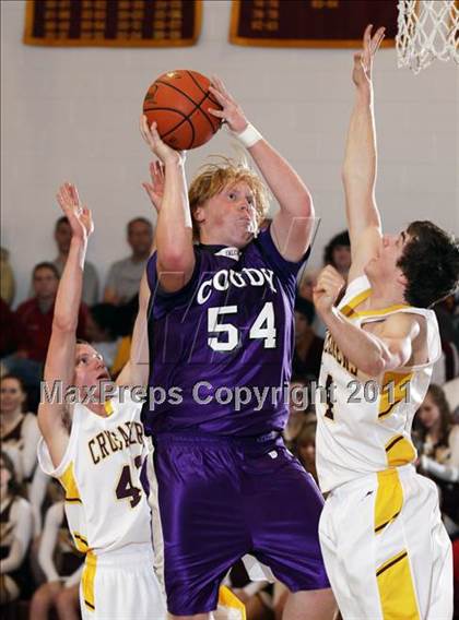 Thumbnail 2 in Coudersport @ Elk County Catholic (District IX A Quarterfinal) photogallery.