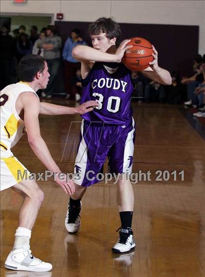 Thumbnail 2 in Coudersport @ Elk County Catholic (District IX A Quarterfinal) photogallery.