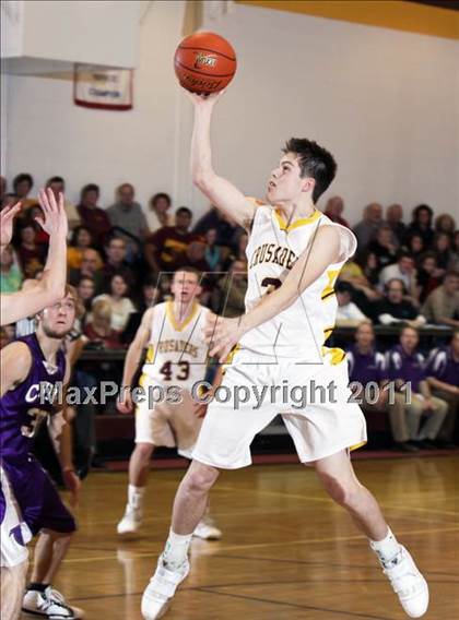 Thumbnail 2 in Coudersport @ Elk County Catholic (District IX A Quarterfinal) photogallery.
