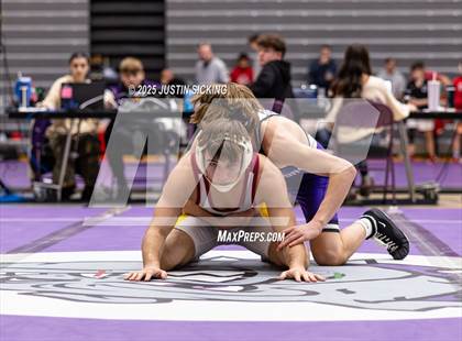 Thumbnail 2 in Brownsburg vs. Evansville Mater Dei (IHSWCA 4A Semifinal) photogallery.