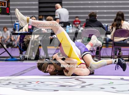 Thumbnail 2 in Brownsburg vs. Evansville Mater Dei (IHSWCA 4A Semifinal) photogallery.