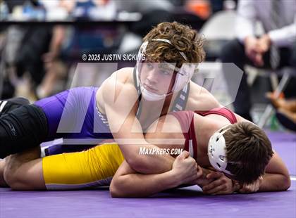 Thumbnail 1 in Brownsburg vs. Evansville Mater Dei (IHSWCA 4A Semifinal) photogallery.