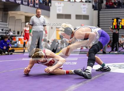 Thumbnail 2 in Brownsburg vs. Evansville Mater Dei (IHSWCA 4A Semifinal) photogallery.