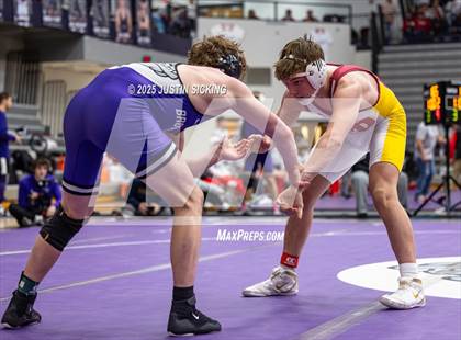 Thumbnail 1 in Brownsburg vs. Evansville Mater Dei (IHSWCA 4A Semifinal) photogallery.
