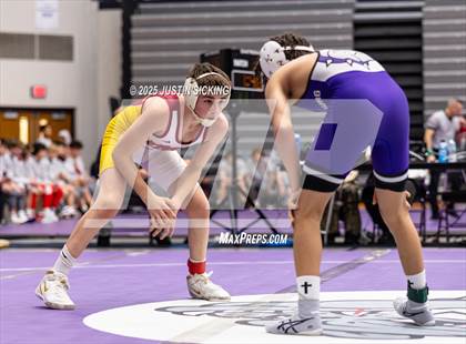 Thumbnail 3 in Brownsburg vs. Evansville Mater Dei (IHSWCA 4A Semifinal) photogallery.