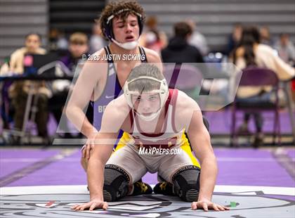 Thumbnail 1 in Brownsburg vs. Evansville Mater Dei (IHSWCA 4A Semifinal) photogallery.