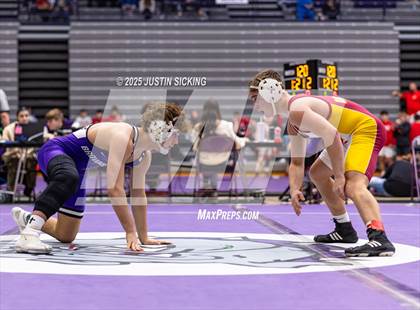 Thumbnail 1 in Brownsburg vs. Evansville Mater Dei (IHSWCA 4A Semifinal) photogallery.
