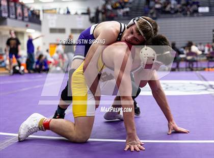 Thumbnail 3 in Brownsburg vs. Evansville Mater Dei (IHSWCA 4A Semifinal) photogallery.
