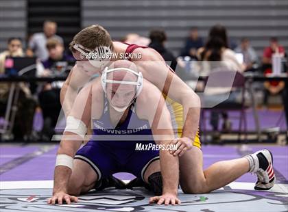 Thumbnail 1 in Brownsburg vs. Evansville Mater Dei (IHSWCA 4A Semifinal) photogallery.