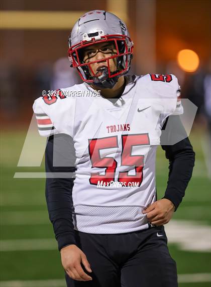 Thumbnail 2 in Lincoln @ Monterey Trail (CIF SJS D1 Playoff Round 1) photogallery.