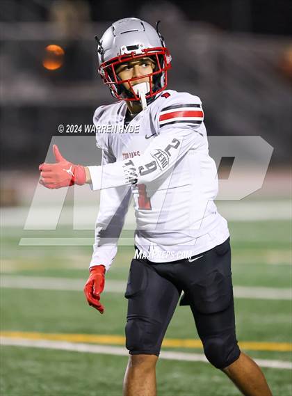 Thumbnail 2 in Lincoln @ Monterey Trail (CIF SJS D1 Playoff Round 1) photogallery.