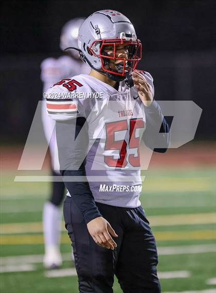 Thumbnail 1 in Lincoln @ Monterey Trail (CIF SJS D1 Playoff Round 1) photogallery.