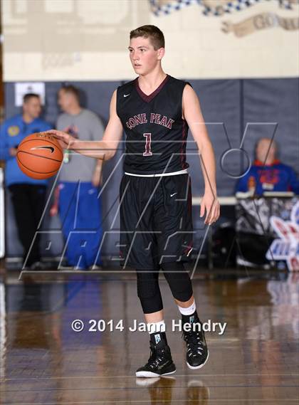 Thumbnail 3 in Lone Peak vs West Linn (Tarkanian Classic) photogallery.