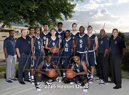 Thumbnail 1 in Sierra Canyon (Preseason Early Contenders Photo Shoot) photogallery.
