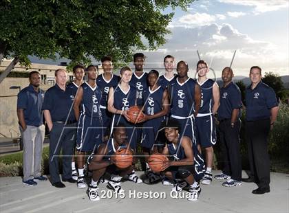 Thumbnail 1 in Sierra Canyon (Preseason Early Contenders Photo Shoot) photogallery.