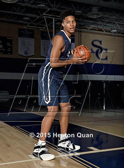 Thumbnail 1 in Sierra Canyon (Preseason Early Contenders Photo Shoot) photogallery.