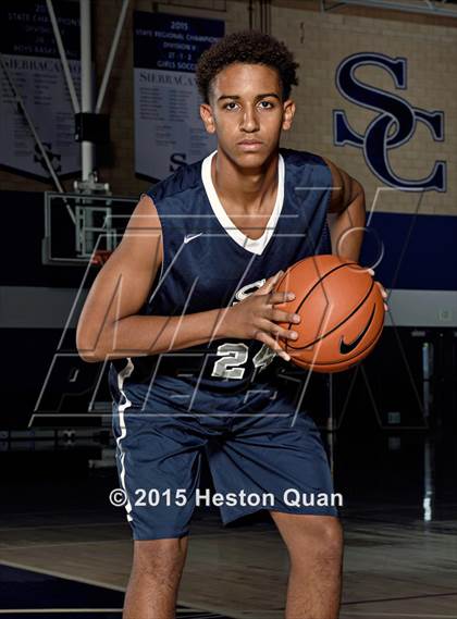 Thumbnail 1 in Sierra Canyon (Preseason Early Contenders Photo Shoot) photogallery.