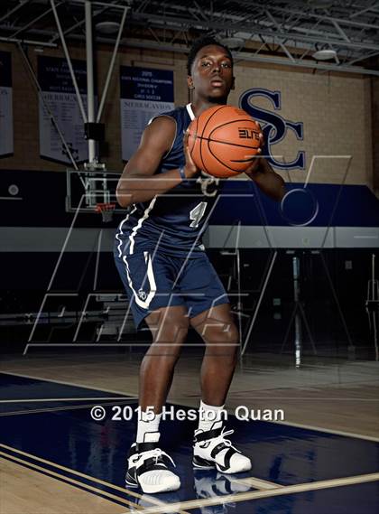 Thumbnail 1 in Sierra Canyon (Preseason Early Contenders Photo Shoot) photogallery.